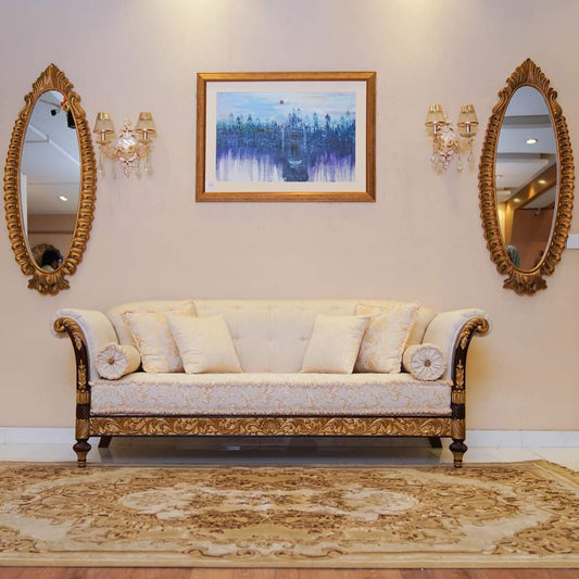 French Gold Sofa Set