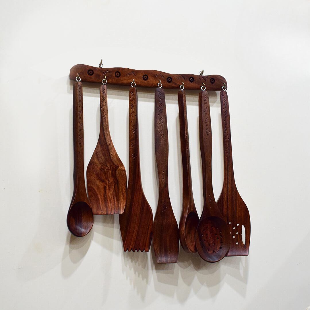 Handmade Wooden Utensil Set